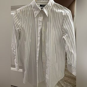 Chaps Women's Non-Iron Shirt- small